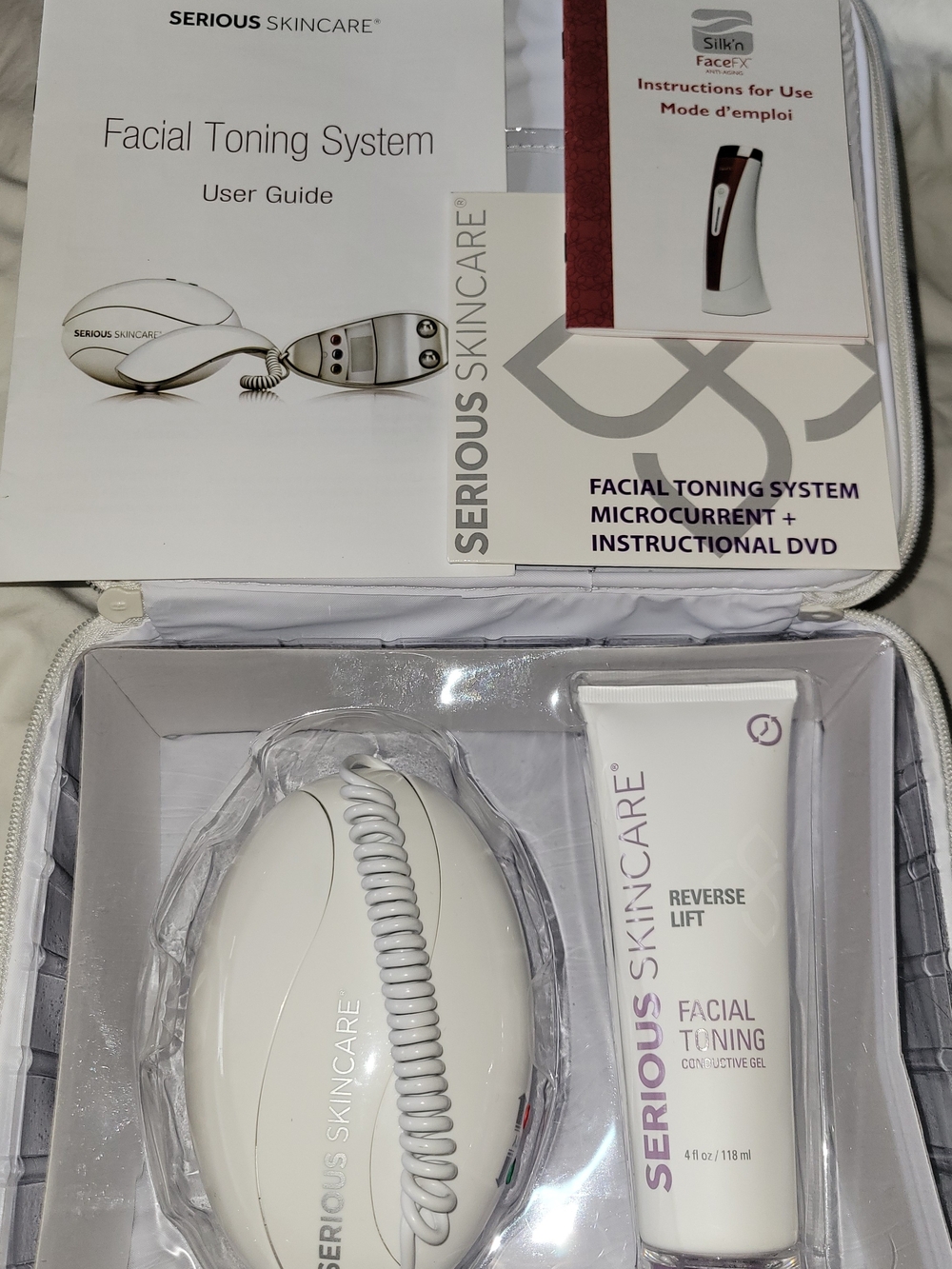 Serious  Skincare Facial Toning System with Reverse Lift Gel